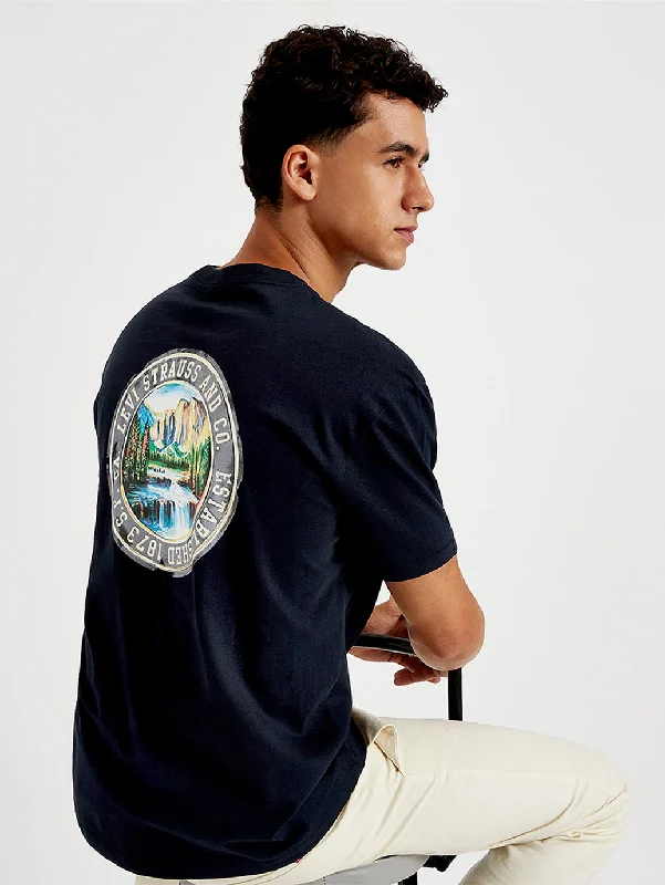Durable Men's Work ShirtsMen's Graphic Print Regular Fit T-Shirt