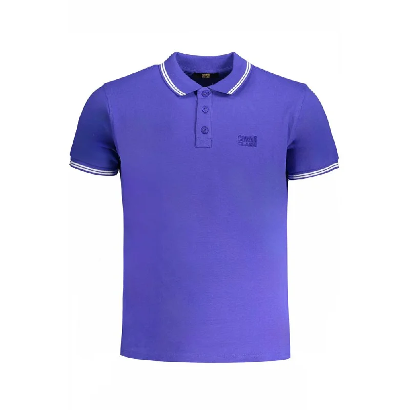 Men's Shirts with Hidden PocketsCavalli Class  Cotton Polo Men's Shirt