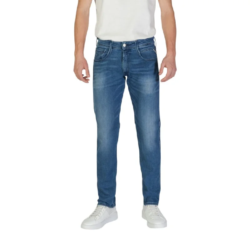 Trendy Men's JeansReplay  Cotton Jeans & Men's Pant
