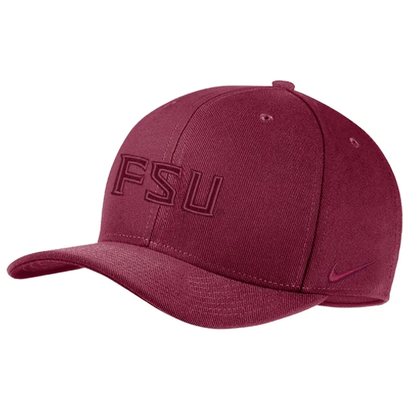 Summer Bucket CapsNike Tonal FSU Logo Dry C99 Swooshflex Cap - Garnet
