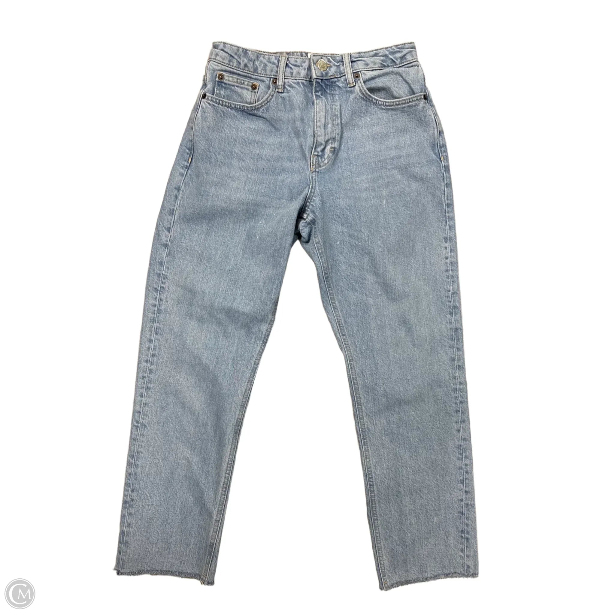 Classic Men's Jeans StyleJeans Straight By Topshop In Blue Denim, Size: 6