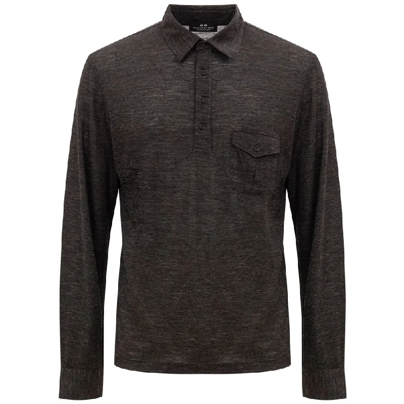 Layered Men's VestsCorneliani Wool Polo Men's Shirt