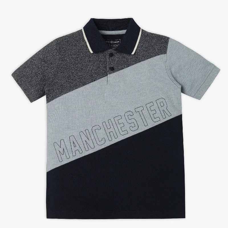 Men's Casual Shirts for Everyday WearBoys Regular Fit Cut and Sew Polo T-Shirt