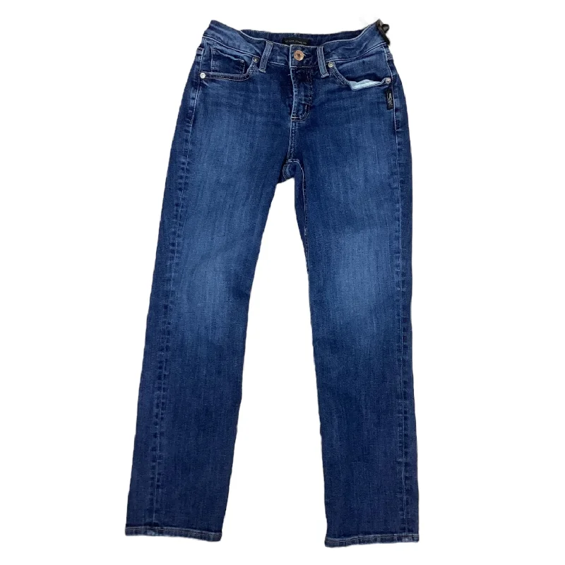 Vintage Men's JeansJeans Designer By Silver In Blue Denim, Size: 2