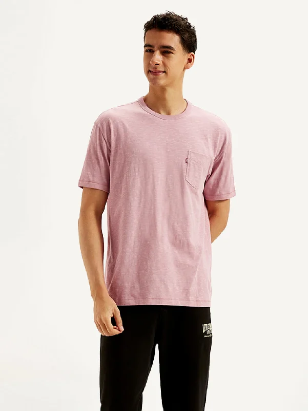 Men's Shirts with Double-Breasted DesignsMen's Solid Slim Fit T-shirt