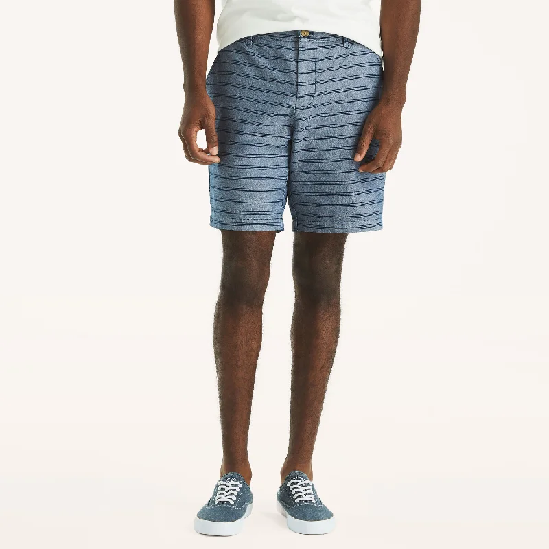 Men's Summer Linen ShortsNautica Mens 8.5" Chambray Deck Short