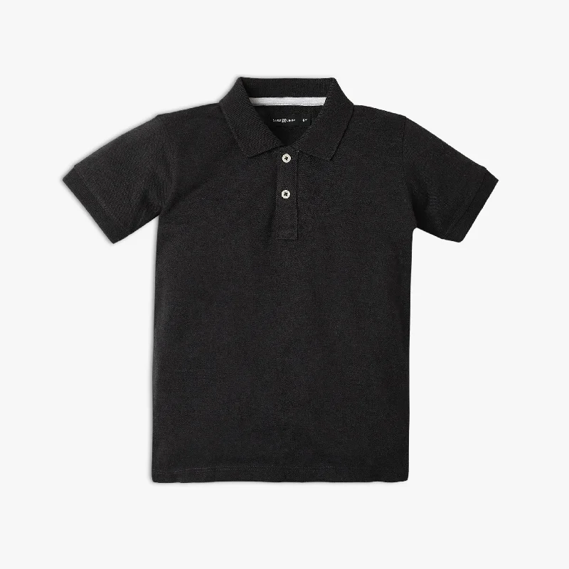 Men's Shirts with Wrinkle-Resistant FabricBoy's Relaxed Fit Solid Polo T-Shirt