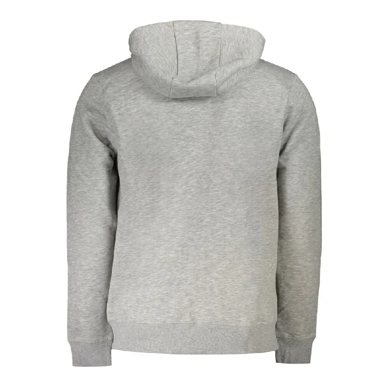 Men's Sweaters with Embroidered DesignsNorway 1963 Gray Cotton Men Sweater with Men's Hood Men's Sweaters with Embroidered DesignsNorway 1963 Gray Cotton Men Sweater with Men's Hood