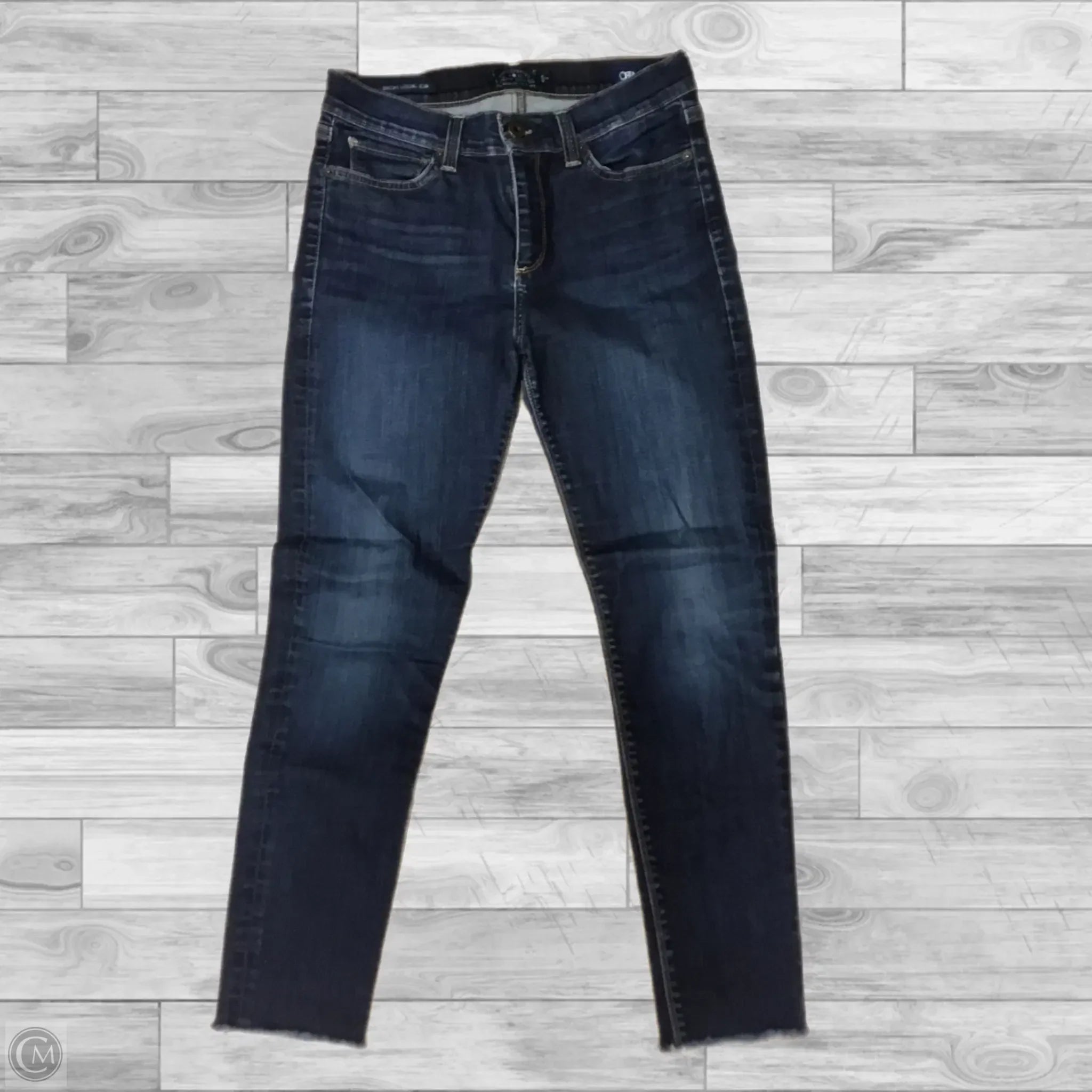 Men's Straight-Leg Jeans in Dark WashJeans Skinny By Lucky Brand In Blue Denim, Size: 8 Men's Straight-Leg Jeans in Dark WashJeans Skinny By Lucky Brand In Blue Denim, Size: 8