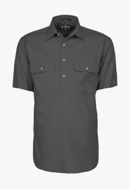 Men's Vintage T-Shirts for a Retro VibePilbara Mens C/Front S/Sleeve Work Shirt RM200CFS Men's Vintage T-Shirts for a Retro VibePilbara Mens C/Front S/Sleeve Work Shirt RM200CFS
