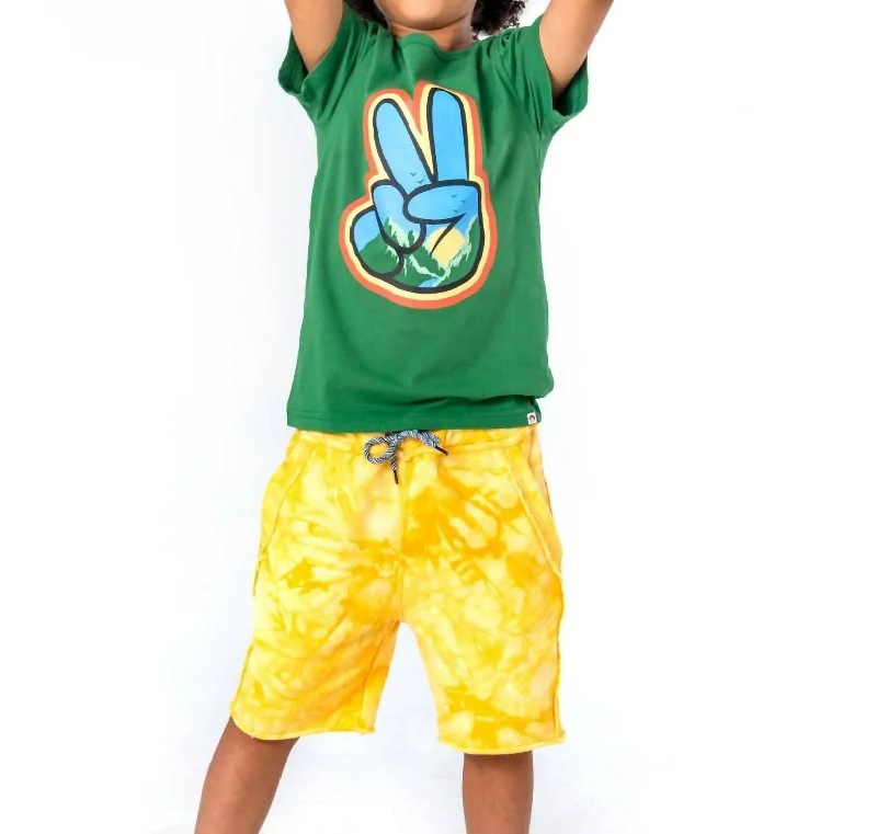 Men's Summer-Ready Linen and Cotton ShortsBrighton Shorts In Lemon Drop