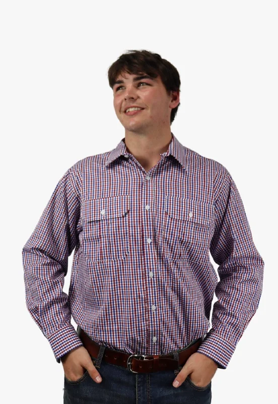 Men's Travel Shirts for Easy PackingCountry Tradition Mens Long Sleeve Shirt