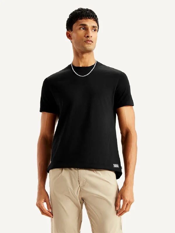 Men's Shirts with Pin CollarsMen's Solid Slim Fit T-Shirt