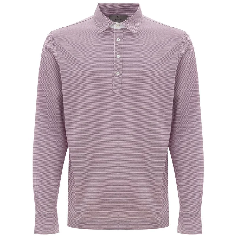 Men's Shirts for Beach OutingsCanali Cotton Polo Men's Shirt