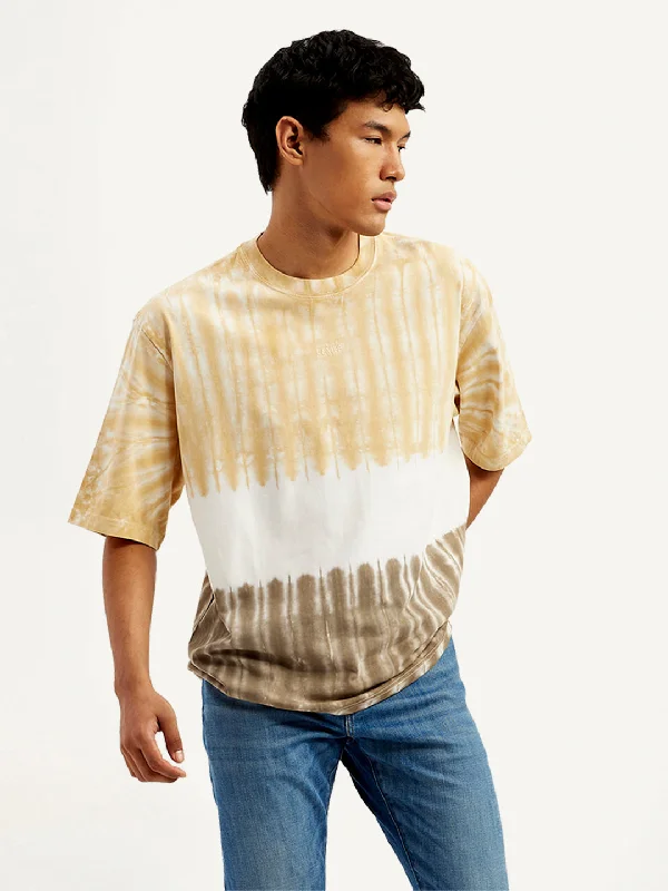 Men's Shirts with Patch PocketsMen's Tie-Dye Loose Fit T-Shirt