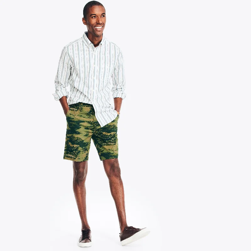 High-Performance Men's Athletic ShortsNautica Mens 8.5" Printed Deck Short