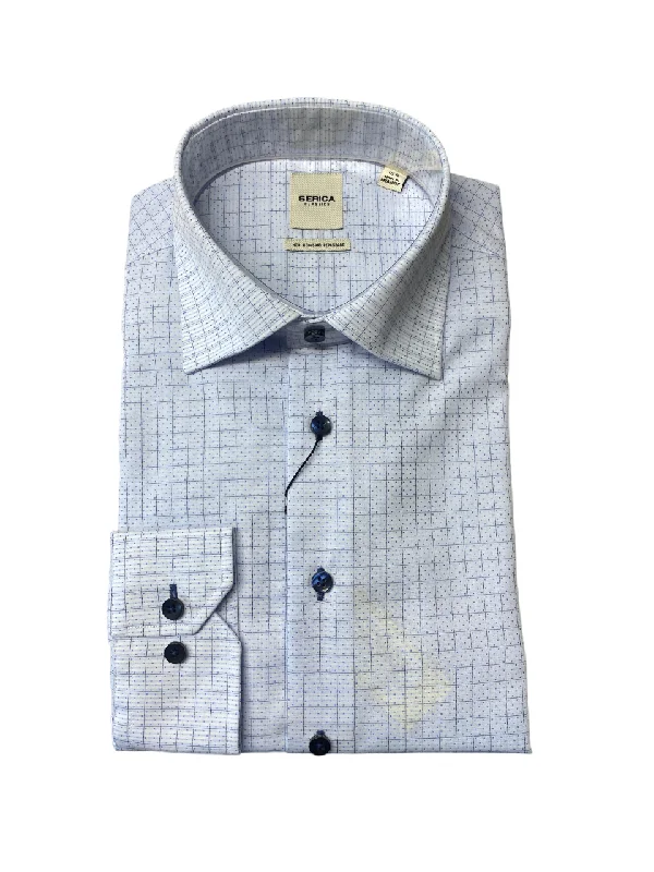 Men's Timeless Dress Shirts for Enduring StyleSerica Dress Shirt - C - 2462150 15 Blue Men's Timeless Dress Shirts for Enduring StyleSerica Dress Shirt - C - 2462150 15 Blue