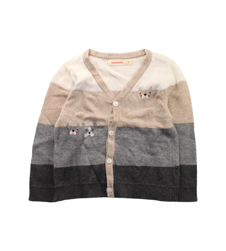 Men's Sweaters with Long SleevesMomonittu Cardigan 12-18M