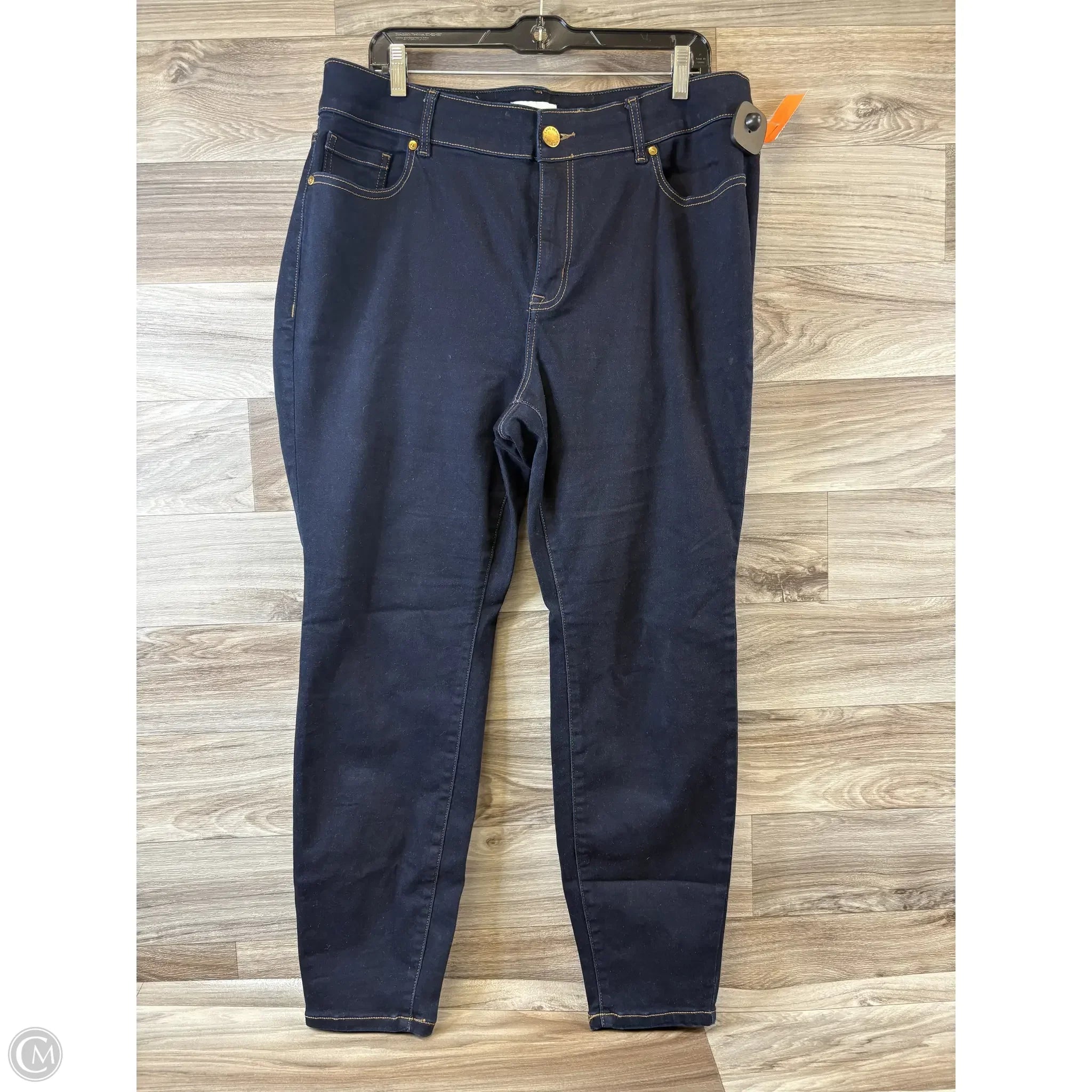 Everyday Men's JeansJeans Skinny By Lane Bryant In Blue, Size: 18