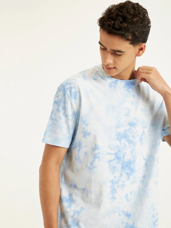 Men's Shirts with Ruffled HemlinesMen's Tie-Dye Regular Fit T-Shirt