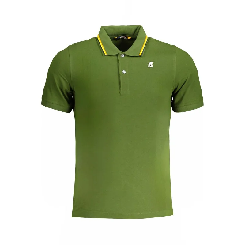 Men's Shirts with Belt LoopsK-WAY  Cotton Polo Men's Shirt