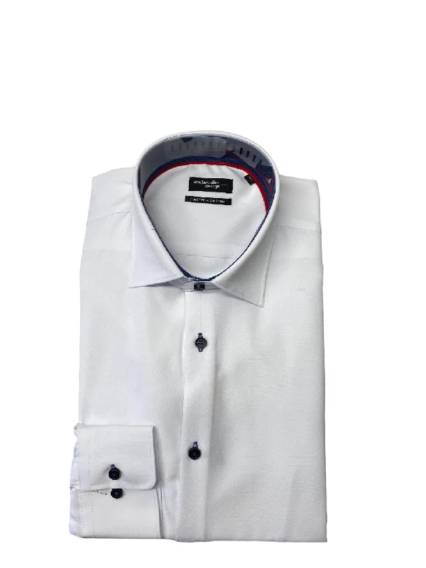 Men's Designer Shirts for a Statement PieceLeo Chevalier Fitted Micro Polyester Dress Shirt 225157 - 0198 Men's Designer Shirts for a Statement PieceLeo Chevalier Fitted Micro Polyester Dress Shirt 225157 - 0198