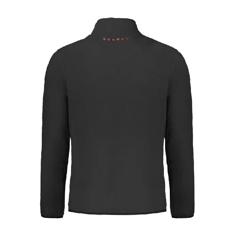 Men's Sweaters in Neutral ColorsNorway 1963 Black Polyester Men Men's Sweater