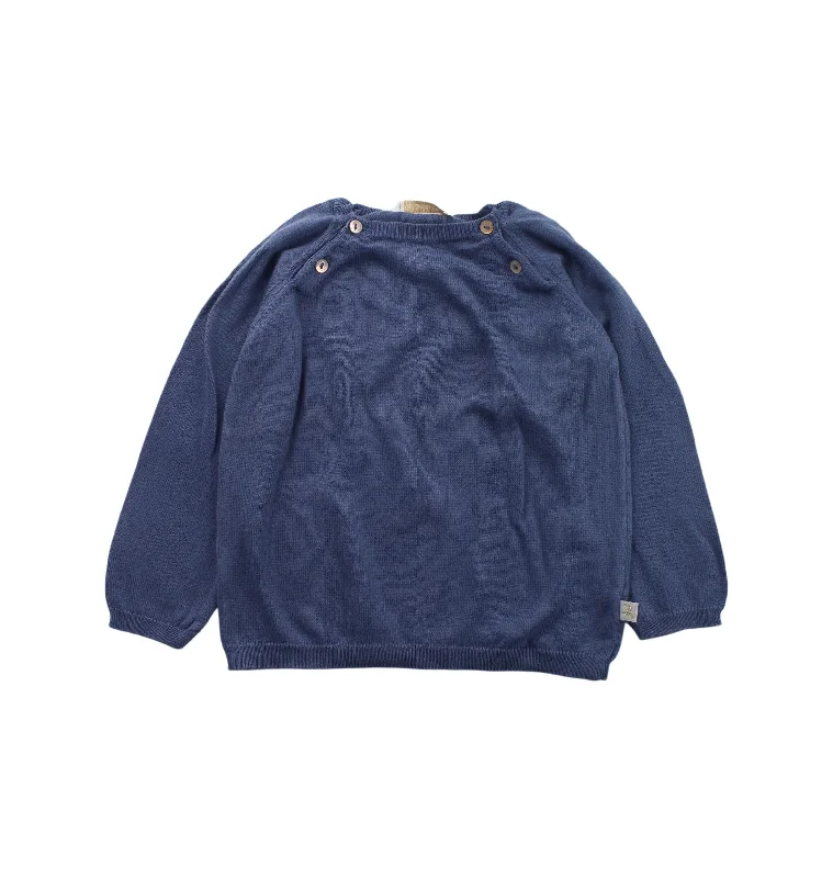 Men's Sweaters with Low-Neck DesignsLes Enfantines Knit Sweater 2T