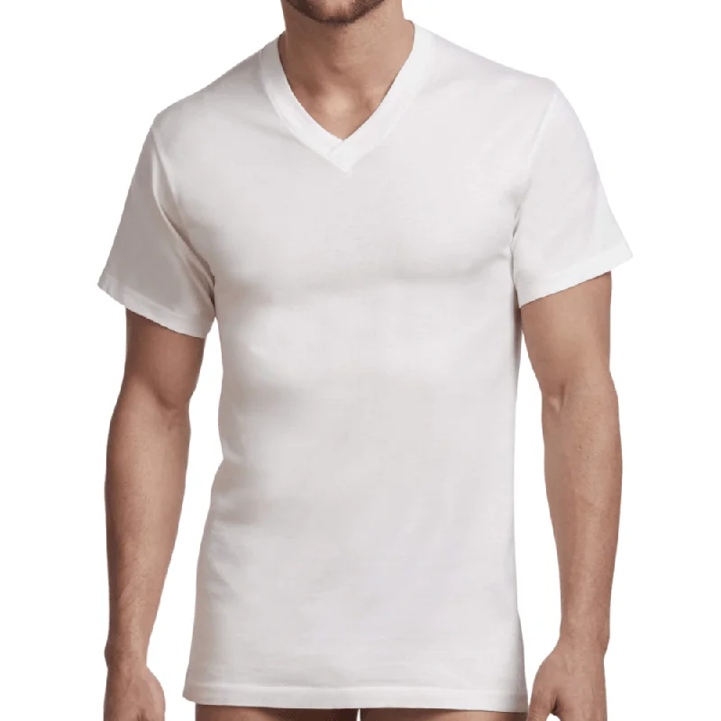 Men's Skinny-Fit Shirts for a Trendy LookStanfield's Premium V- Neck Shirt 2-Pack - 2570 Men's Skinny-Fit Shirts for a Trendy LookStanfield's Premium V- Neck Shirt 2-Pack - 2570