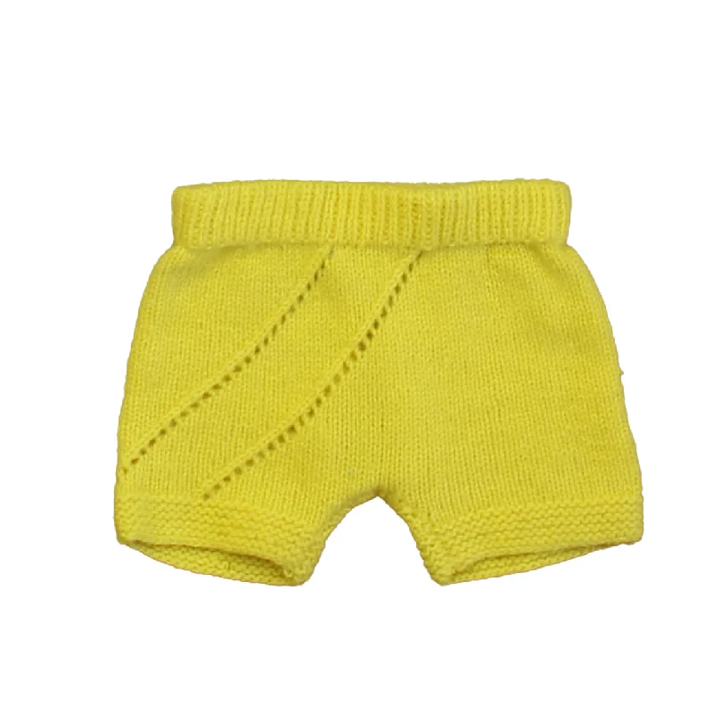 Easy-to-Wear Men's Machine-Washable Casual ShortsFlora and Henri Unisex Yellow Shorts Easy-to-Wear Men's Machine-Washable Casual ShortsFlora and Henri Unisex Yellow Shorts
