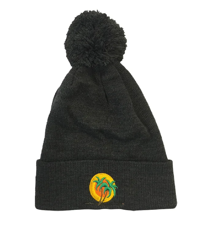 Protective Hard Hats"Classic Palm" Puff Beanie
