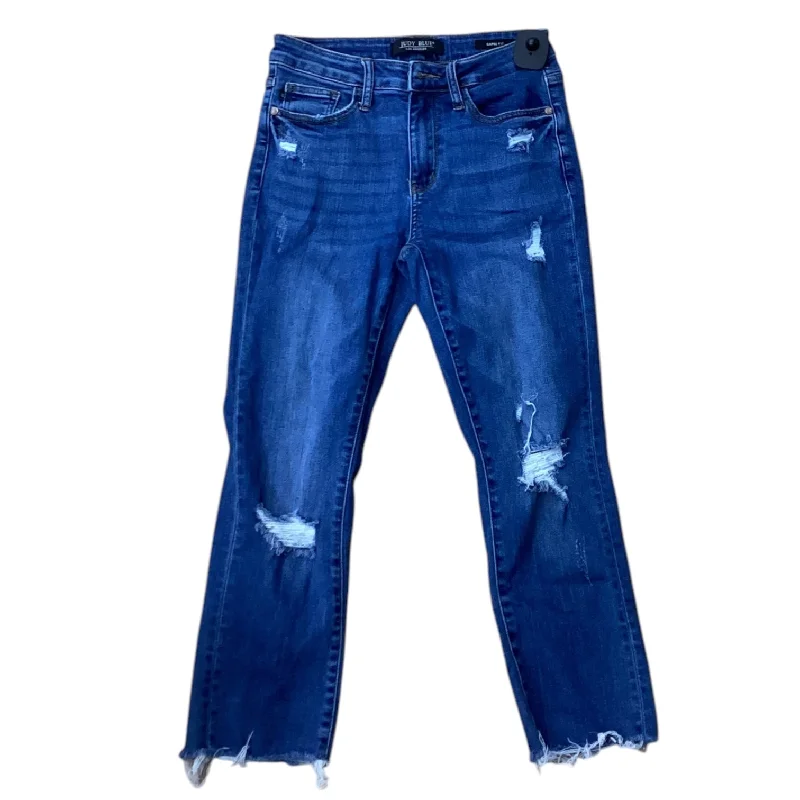 Men's Jeans Made in USAJeans Designer By Judy Blue In Blue Denim, Size: 4