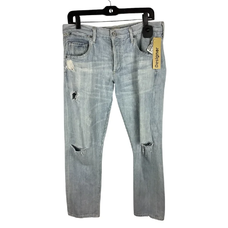 Jeans for Men with a Big BellyJeans Designer By Citizens Of Humanity In Blue Denim, Size: 26