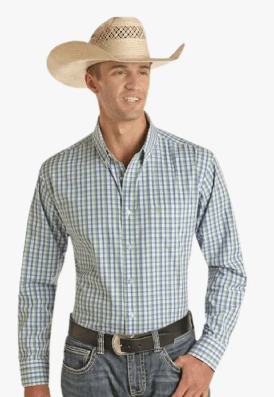 Men's Checkered Shirts for a Retro FeelPanhandle Mens Check Button Down Long Sleeve Shirt Men's Checkered Shirts for a Retro FeelPanhandle Mens Check Button Down Long Sleeve Shirt