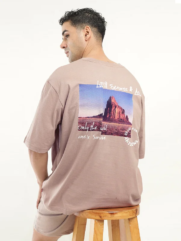 Men's Performance Shirts for SportsMen's Graphic Print Loose Fit T-Shirt