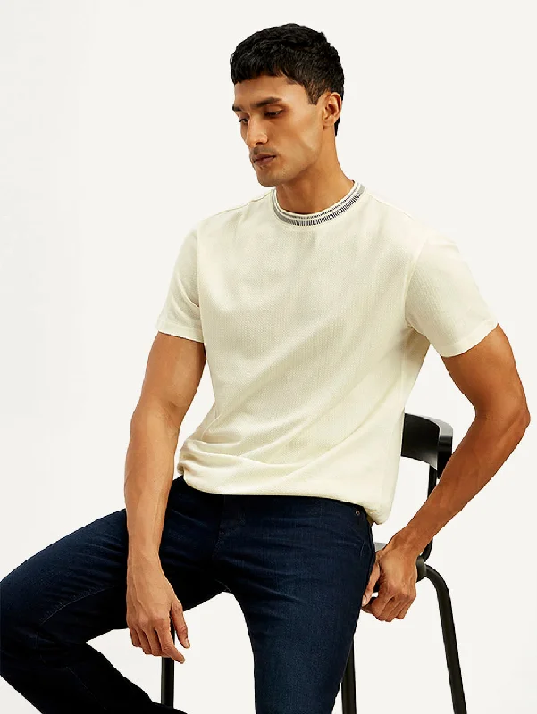 Men's Shirts with Cowl NecksMen's Solid Slim Fit T-shirt