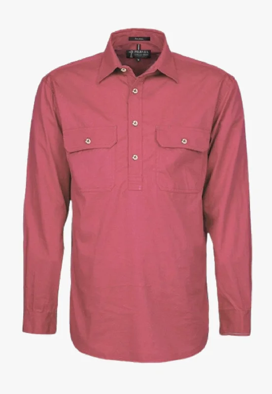 Stylish Men's Graphic T-ShirtsPilbara Mens Closed Front Work Shirt RM200CF