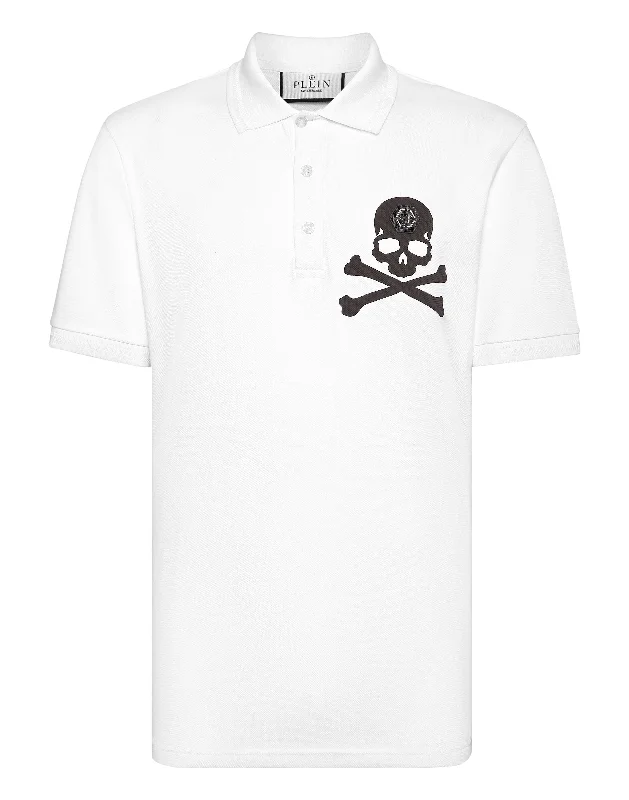 Men's Shirts with Hidden ButtonsPolo Shirt SS Skull&Bones