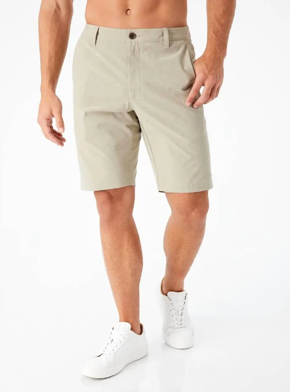 Men's Practical Cargo Work ShortsVoid Hybrid Short In Sand