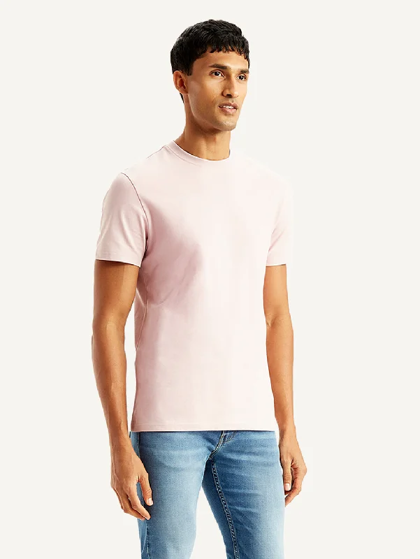 Men's Shirts with Mock NecksMen's Solid Regular Fit T-Shirt