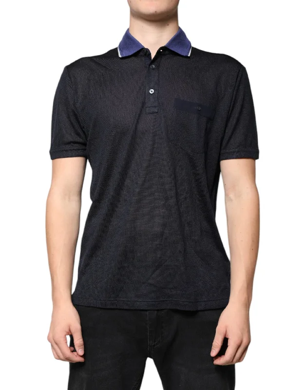 Men's Shirts with Checkered PatternsDolce & Gabbana Silk Colla Short Sleeves Polo Men's T-shirt (Pre-Owned) Men's Shirts with Checkered PatternsDolce & Gabbana Silk Colla Short Sleeves Polo Men's T-shirt (Pre-Owned)
