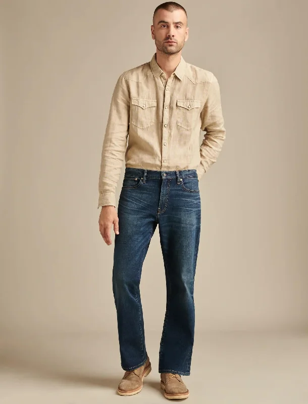 Men's Jeans in Unique PatternsLucky Brand Men's Easy Rider Flare