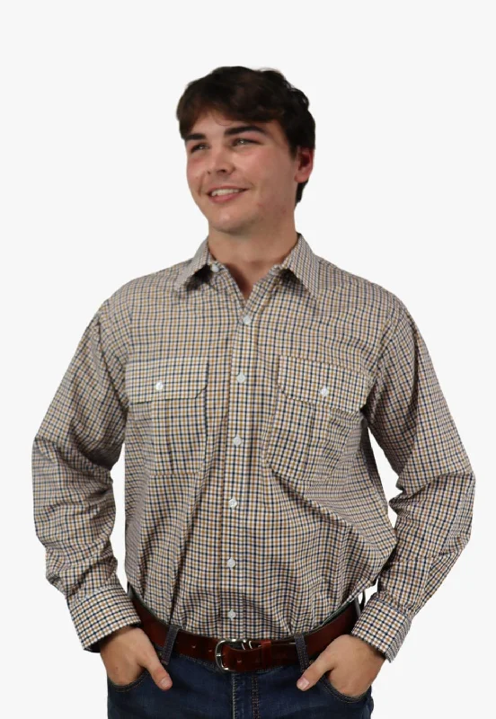 Men's Solid-Color Block Shirts for a Bold StatementCountry Tradition Mens Long Sleeve Shirt Men's Solid-Color Block Shirts for a Bold StatementCountry Tradition Mens Long Sleeve Shirt