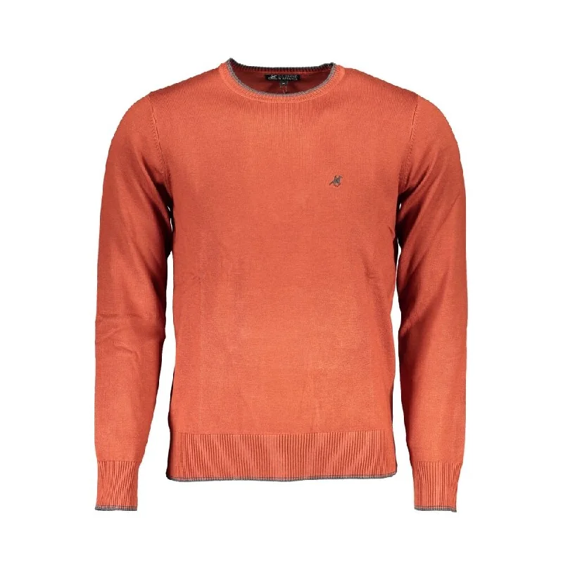 Men's Sweaters in Neutral ColorsU.S. Grand Polo Bronze Nylon Men's Sweater