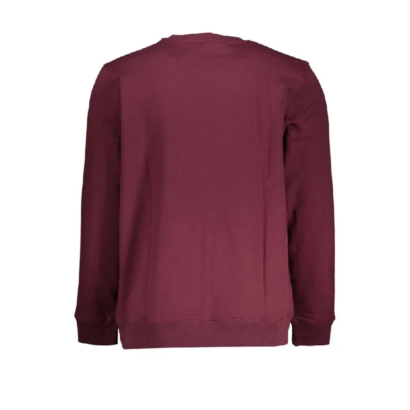 Men's Sweaters for LayeringVans Chic Pink Crewneck Fleece Men's Sweatshirt
