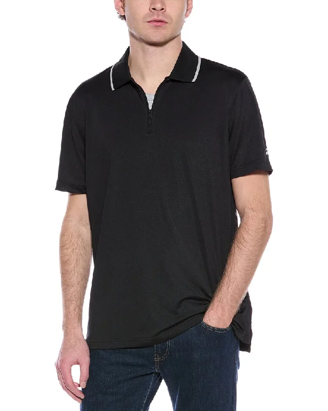 Men's Shirts with Button-Down PocketsBrooks Brothers 1/4-Zip Performance Polo Shirt