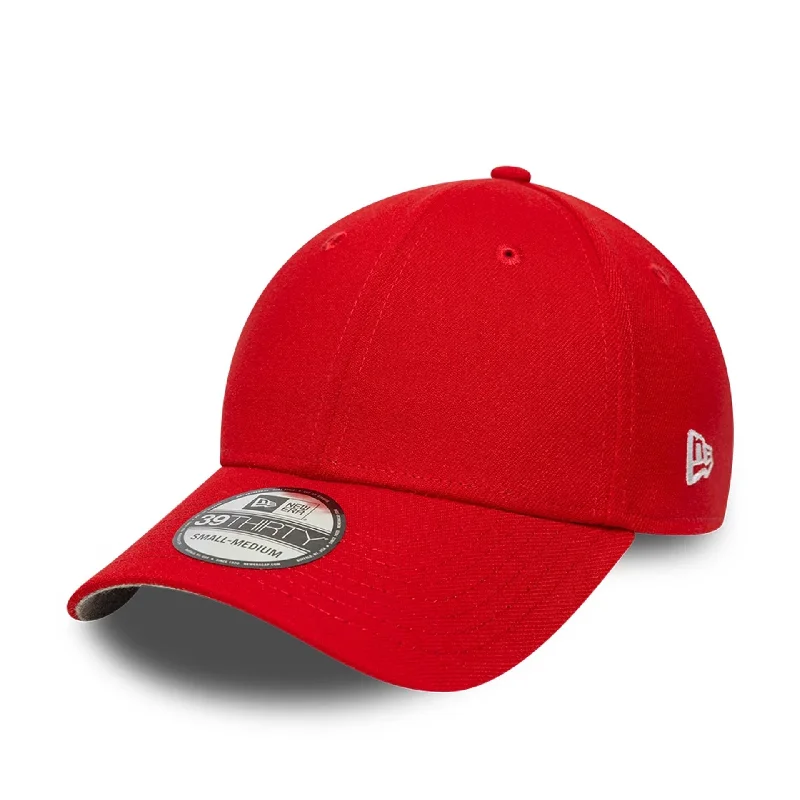 Relaxed Fisherman HatsNew Era Essential Red 39THIRTY Stretch Fit Cap