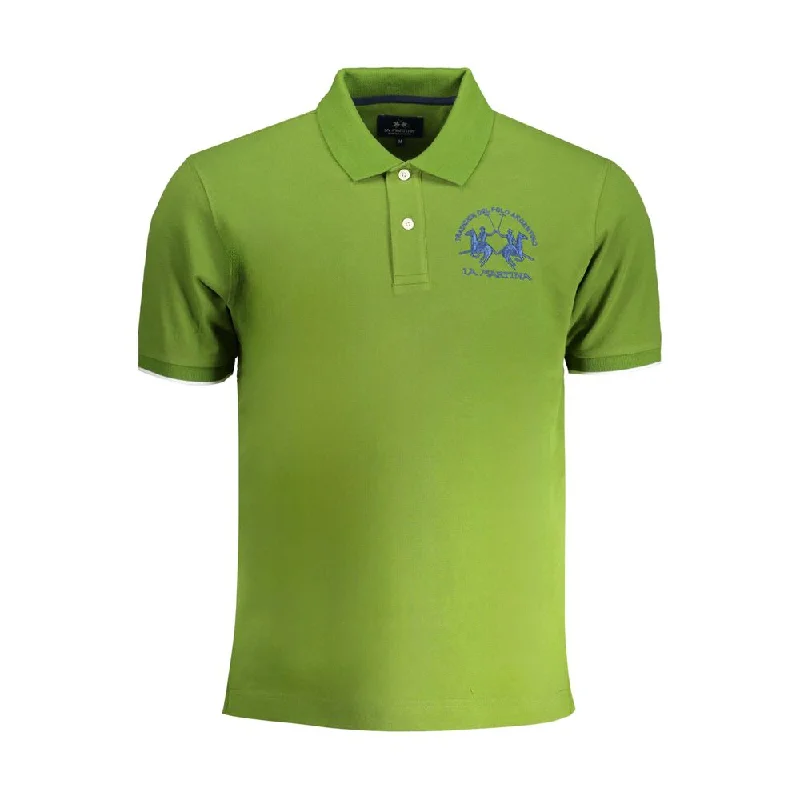Men's Shirts with Animal PrintsLa Martina  Cotton Polo Men's Shirt