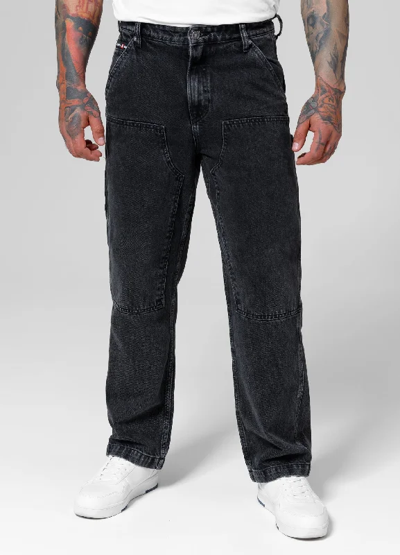 Men's Ripped JeansCARPENTER Black Denim Jeans