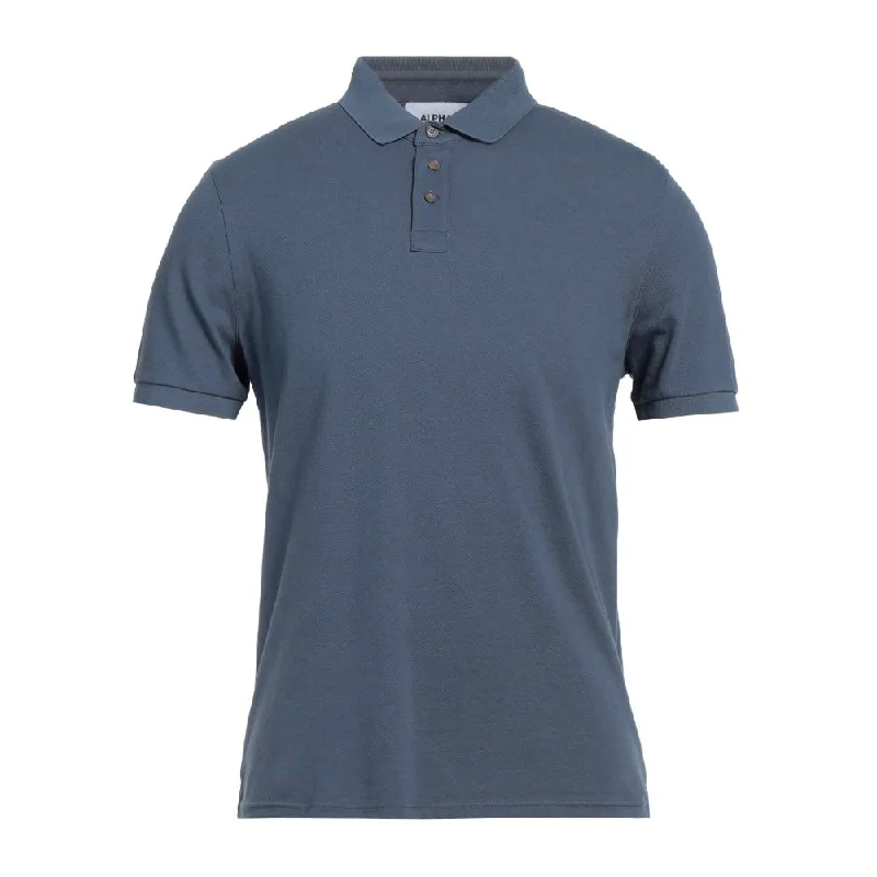 Men's Shirts with Contrast CollarsAlpha Studio Cotton Polo Men's Shirt